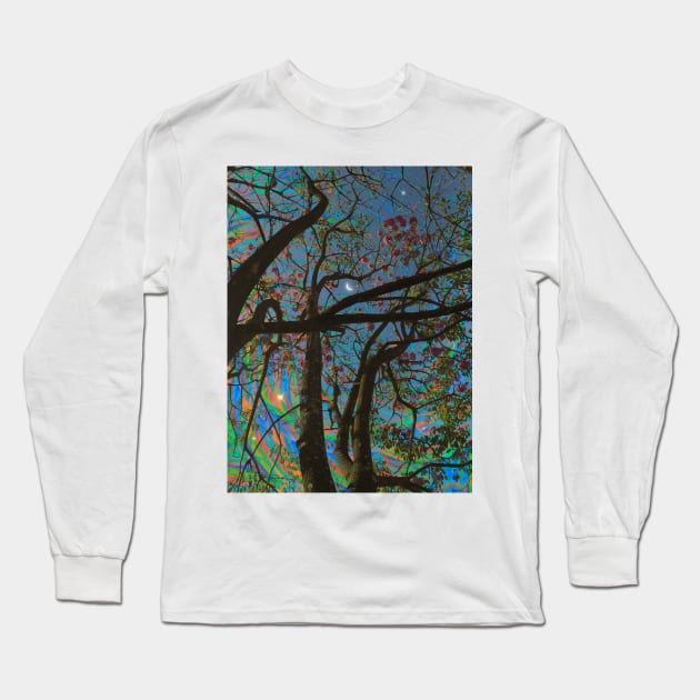 Interconnection Long Sleeve T-Shirt by Cajuca